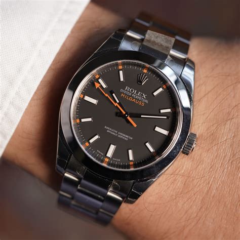 reddit rolex milgauss|rolex milgauss black bezel.